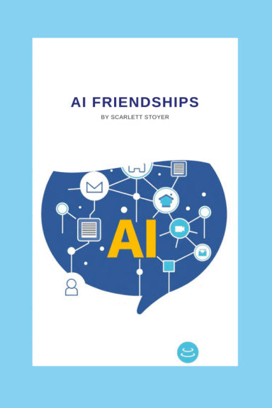  AI Friendships paperback book about artificial intelligence, companionship, and human connection