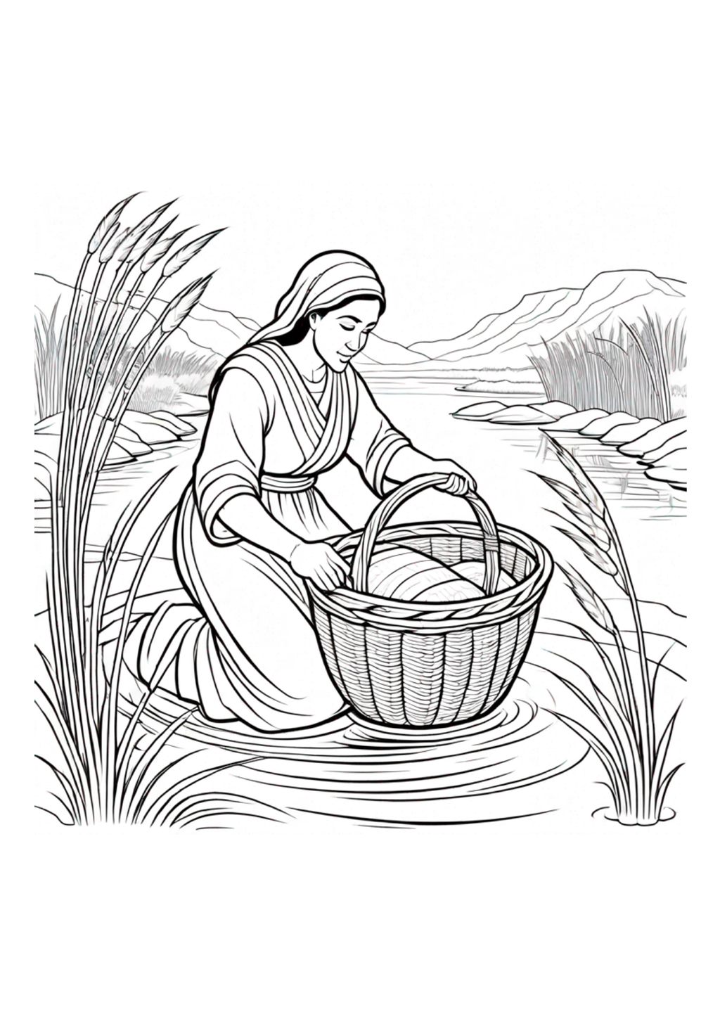 Moses - Coloring Book - Paperback
