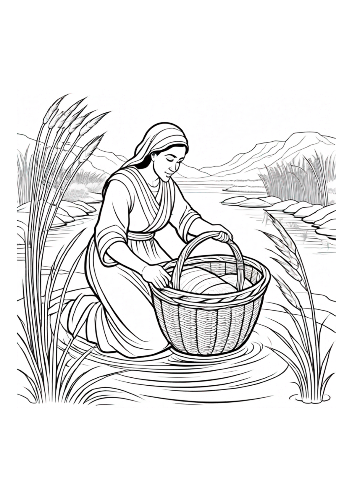 Moses - Coloring Book - Paperback
