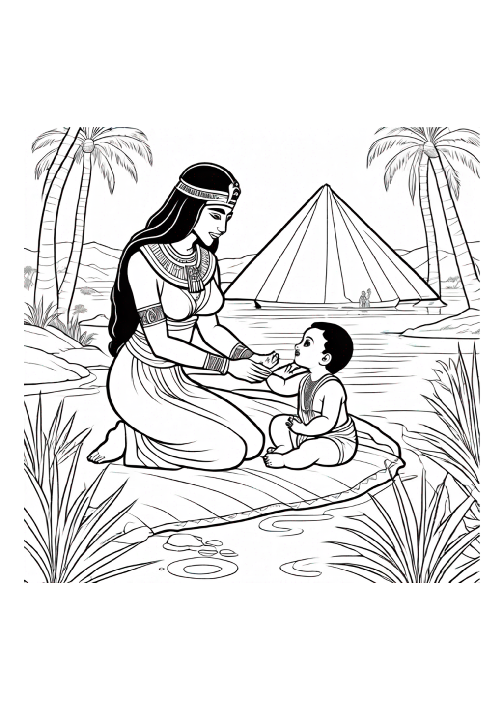 Moses - Coloring Book - Paperback