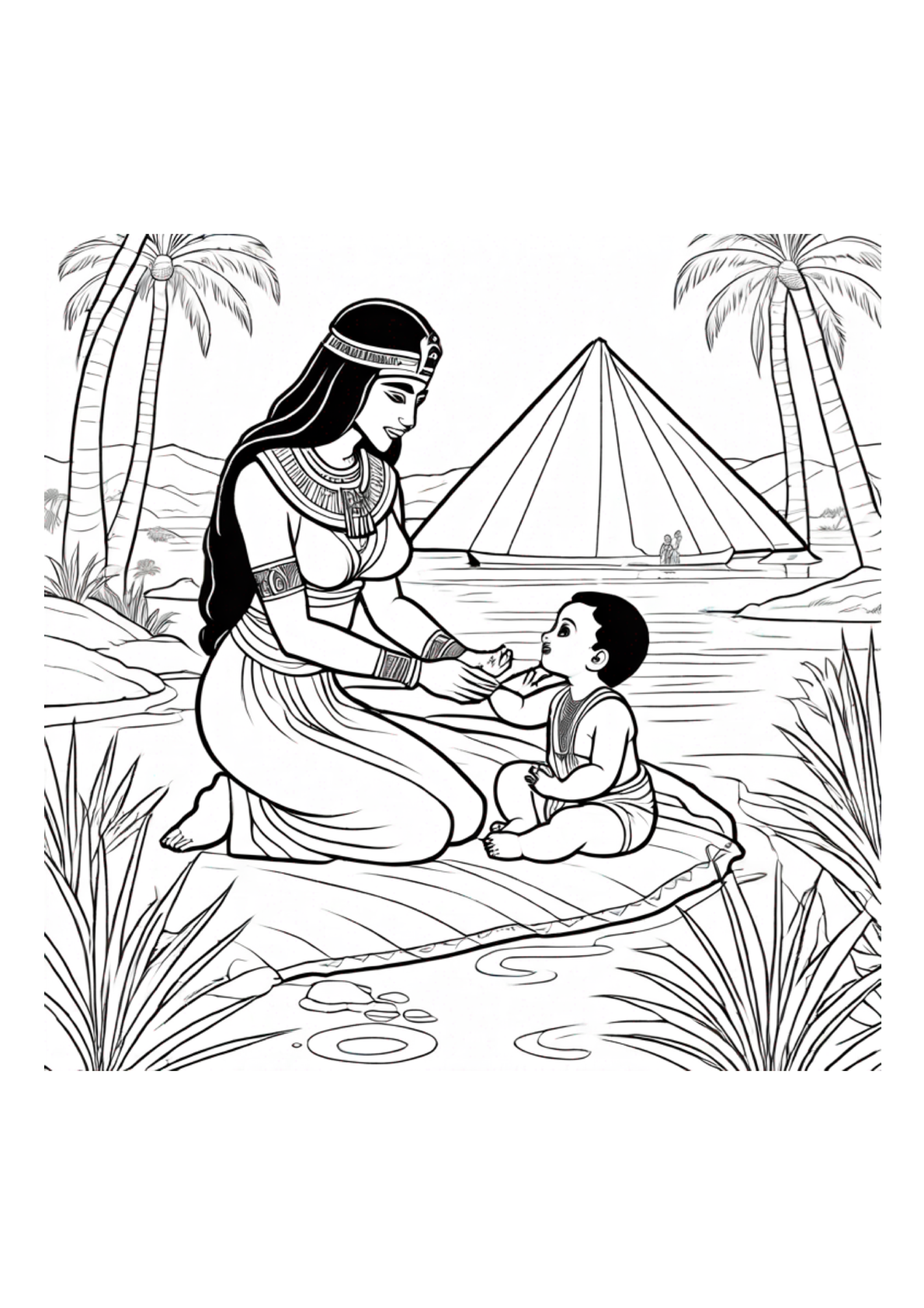 Moses - Coloring Book - Paperback