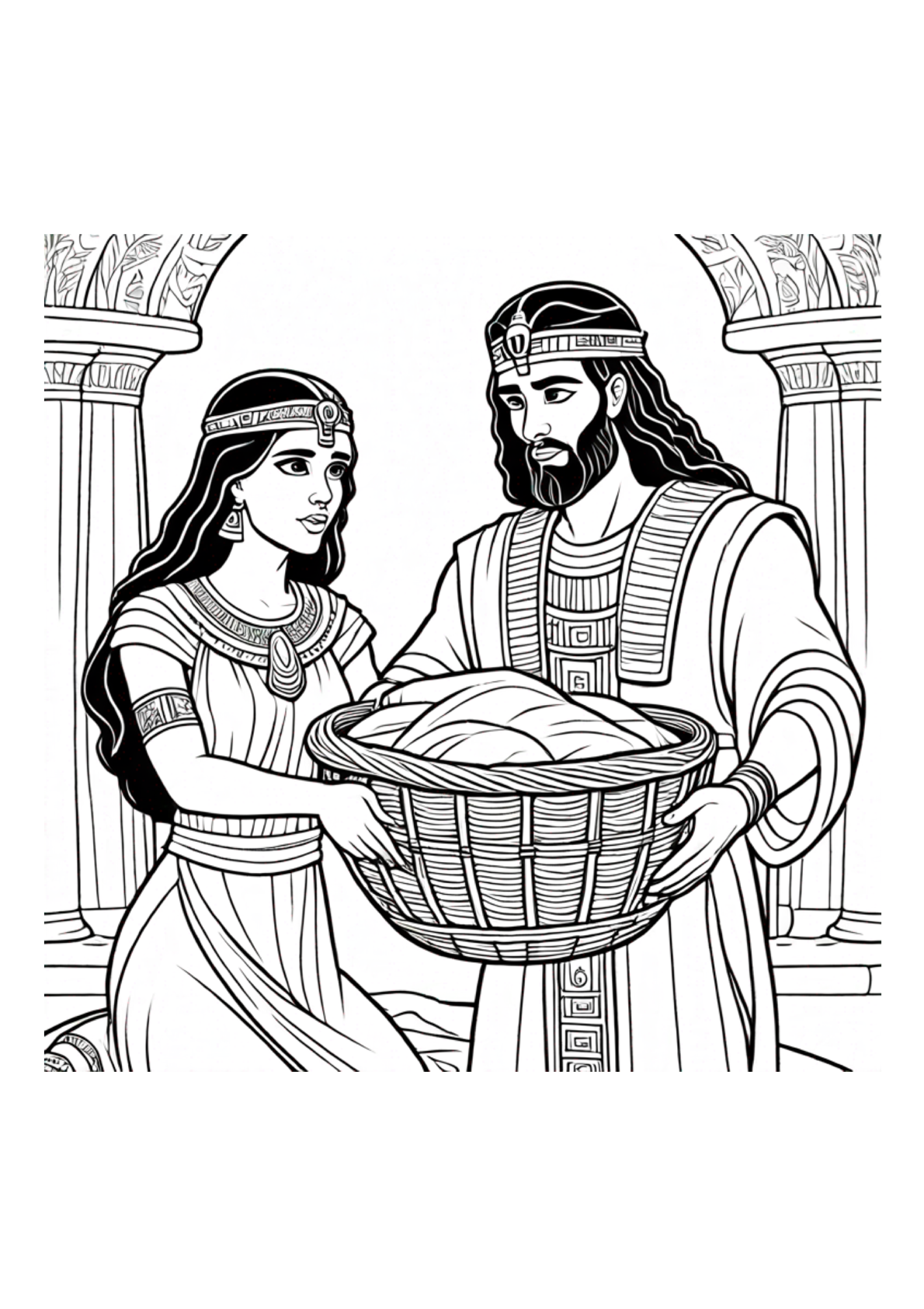 Moses - Coloring Book - Paperback