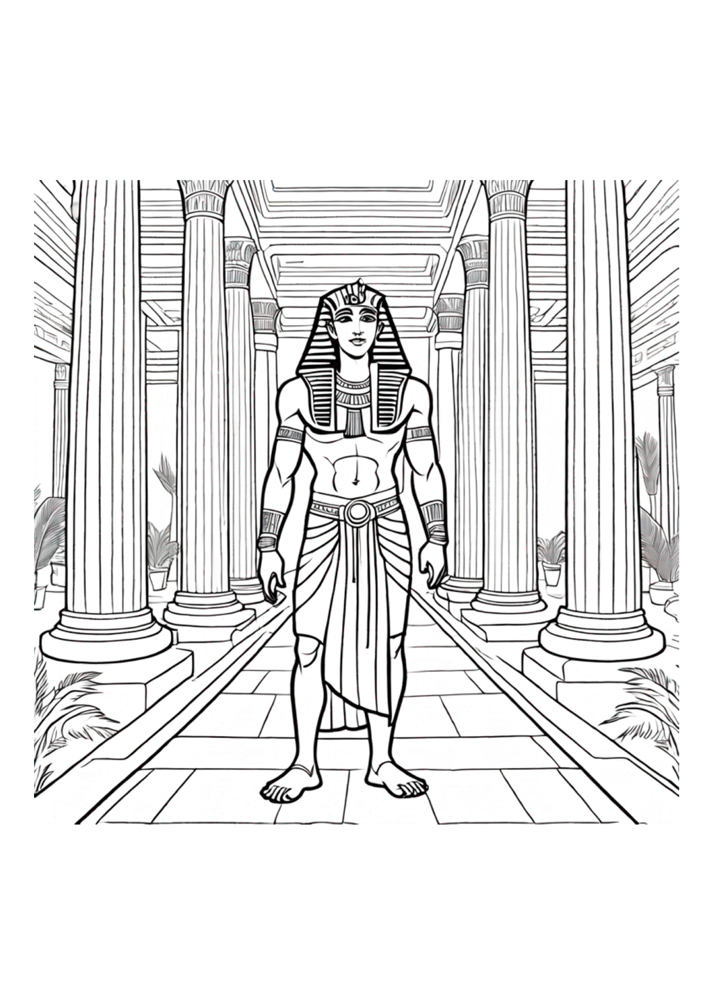 Moses - Coloring Book - Paperback