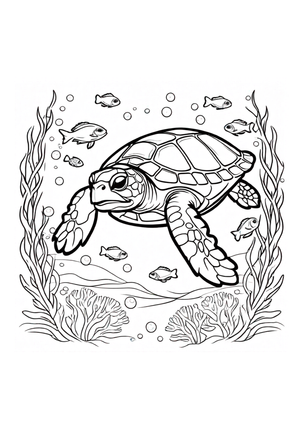 Oceans Adult Coloring Book - Paperback