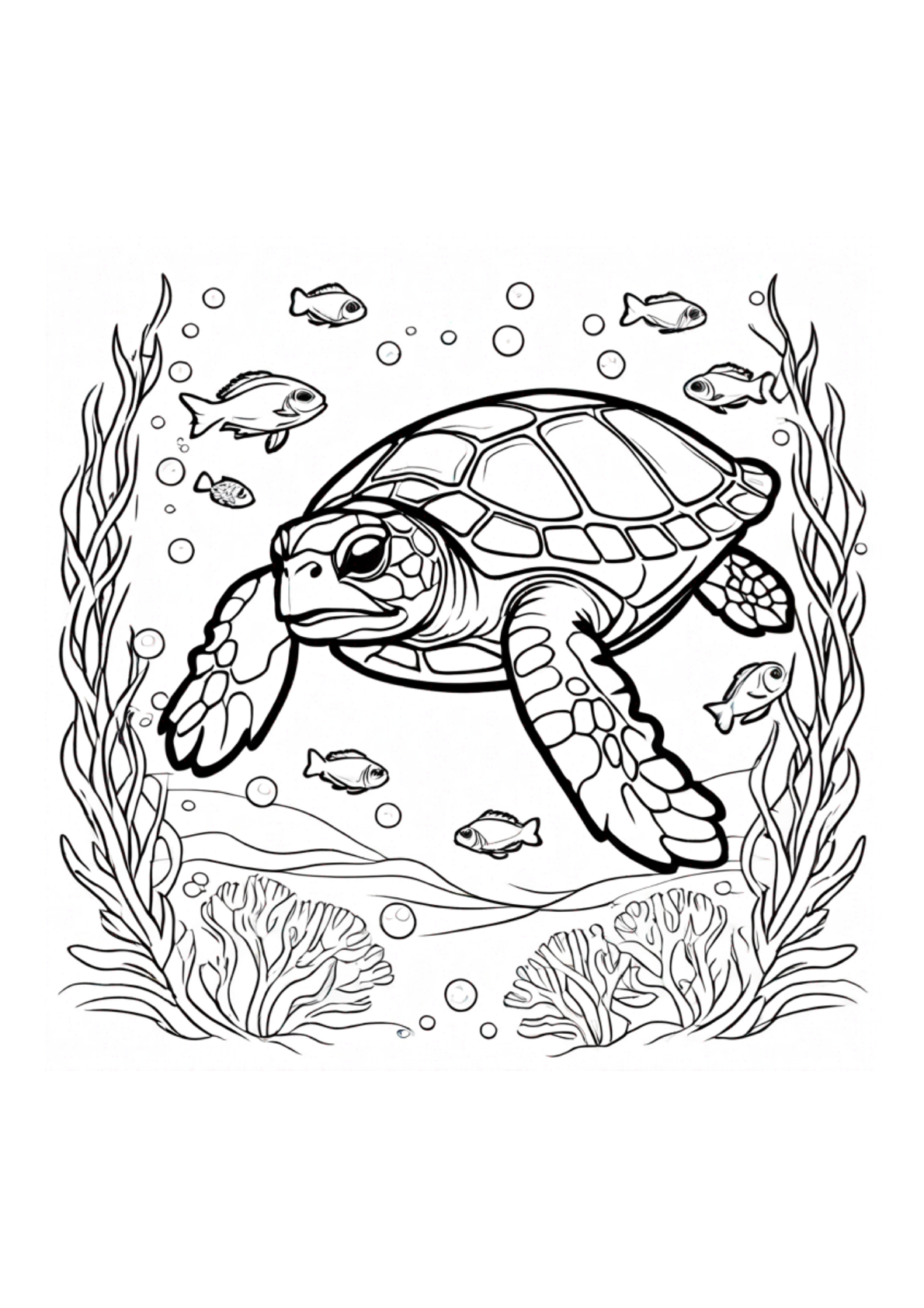 Oceans Adult Coloring Book - Paperback