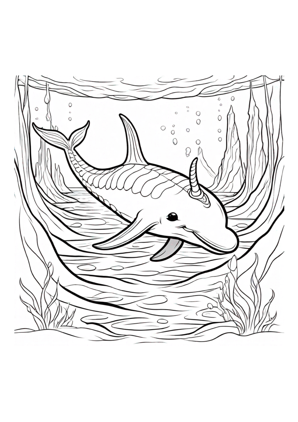 Oceans Adult Coloring Book - Paperback