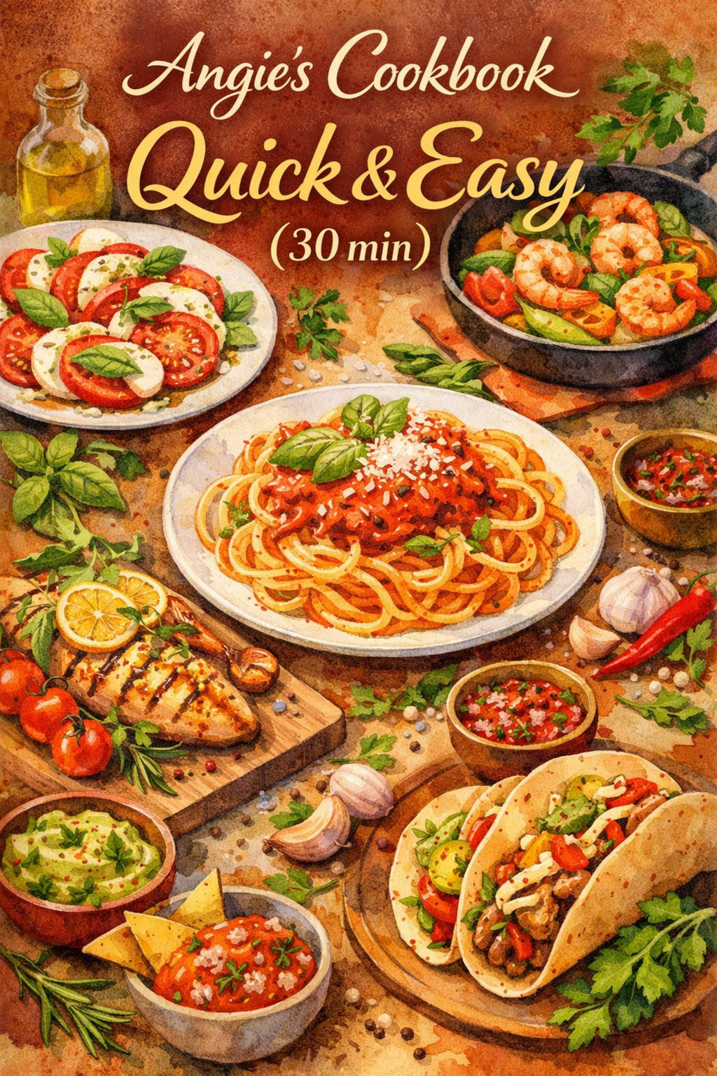 Angie's Cookbook Quick & Easy (30 min) - Paperback