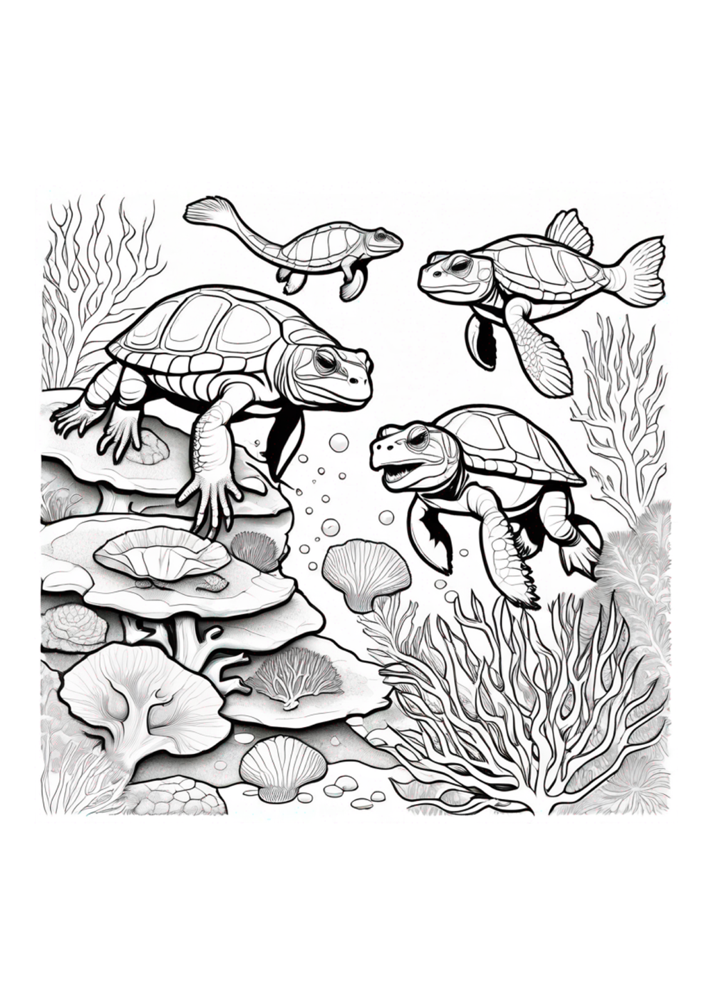 Reptiles - Colorbook - Paperback