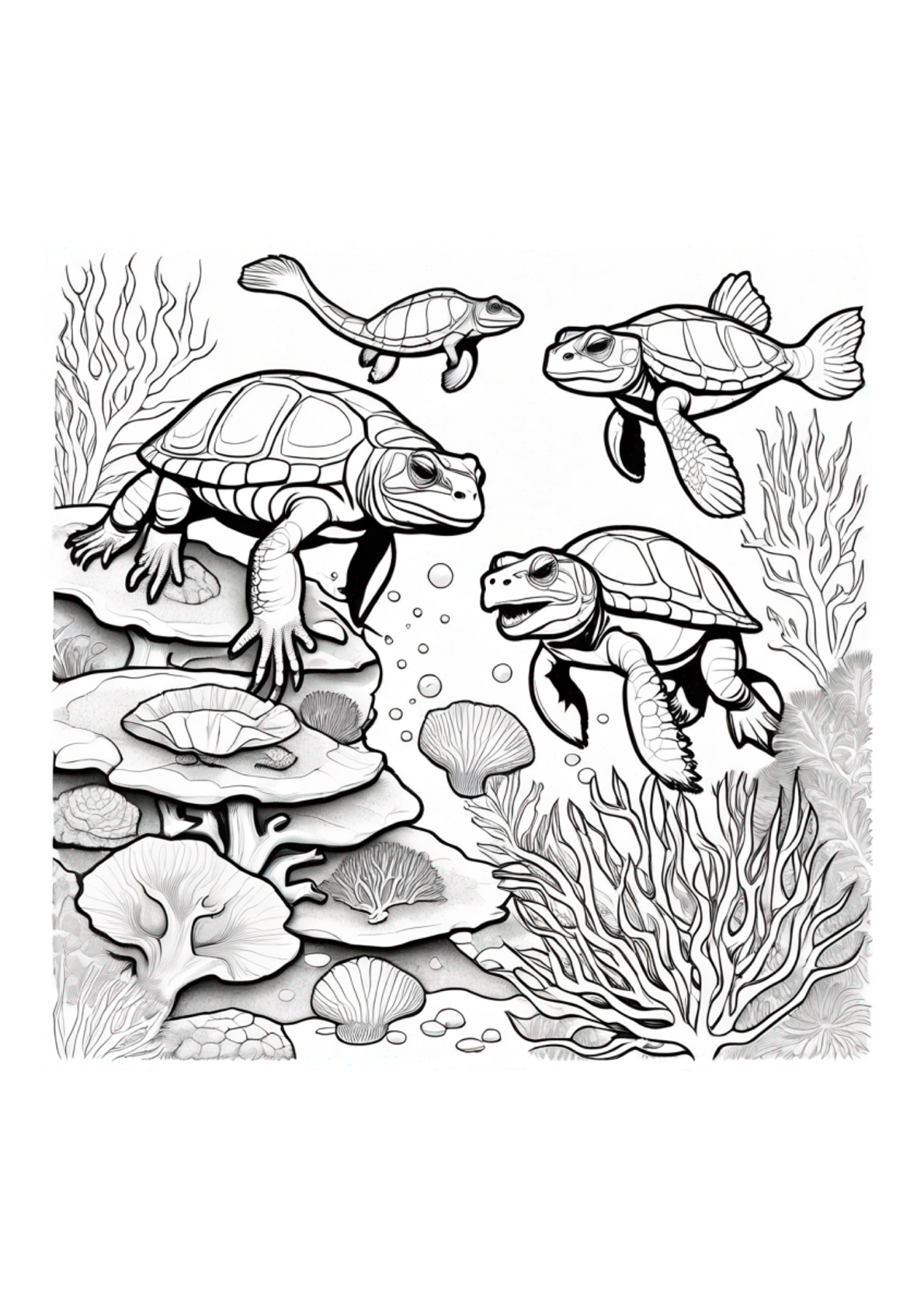 Reptiles - Colorbook - Paperback
