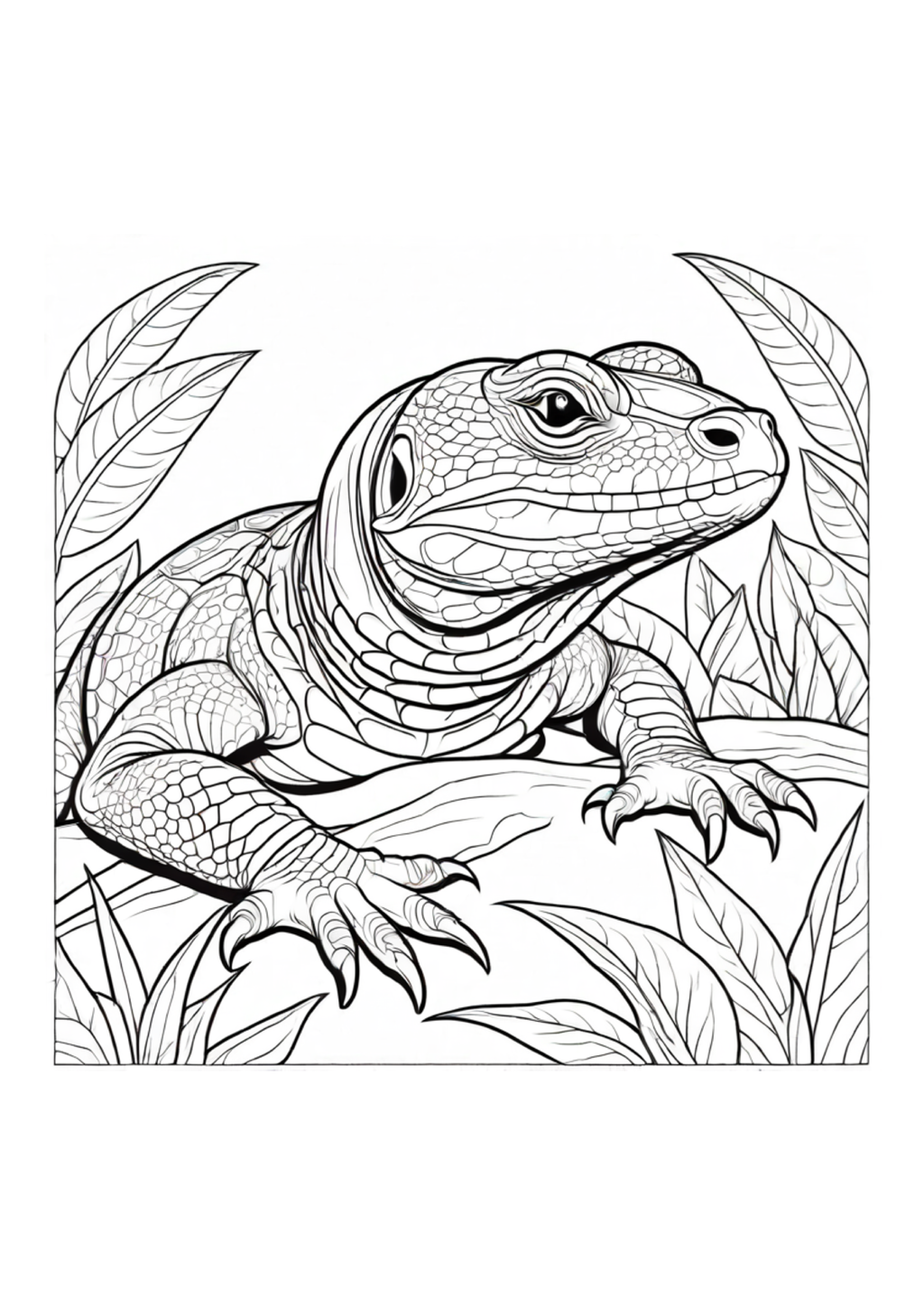 Reptiles - Colorbook - Paperback