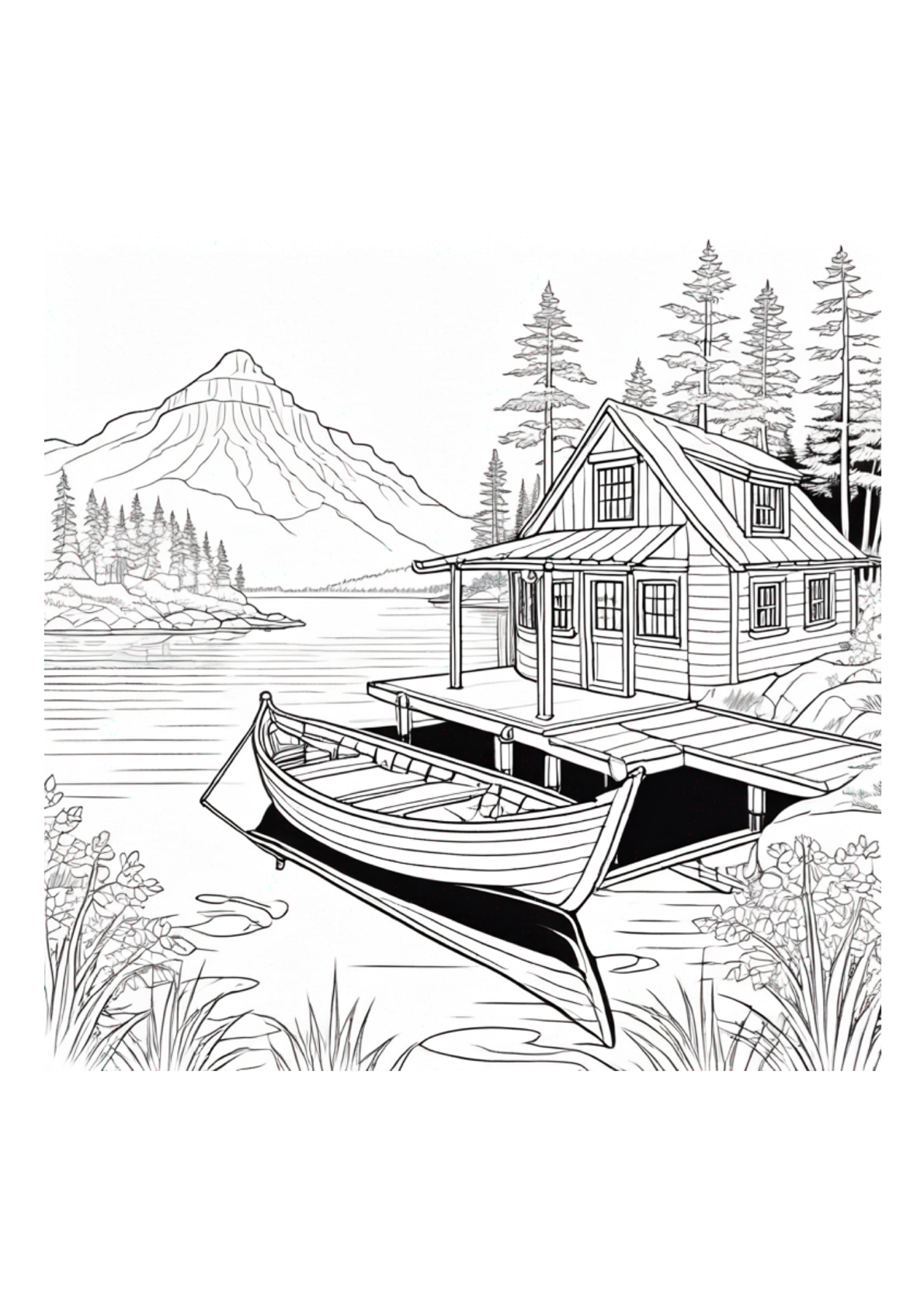 Sail Boats - Adult Coloring Book