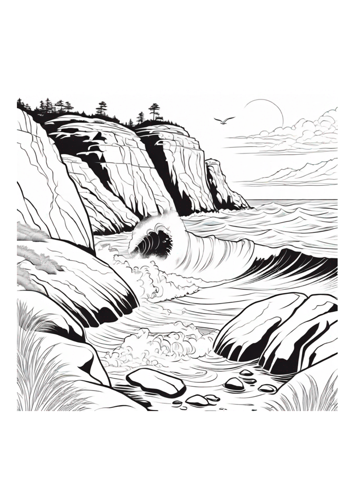 Sail Boats - Adult Coloring Book