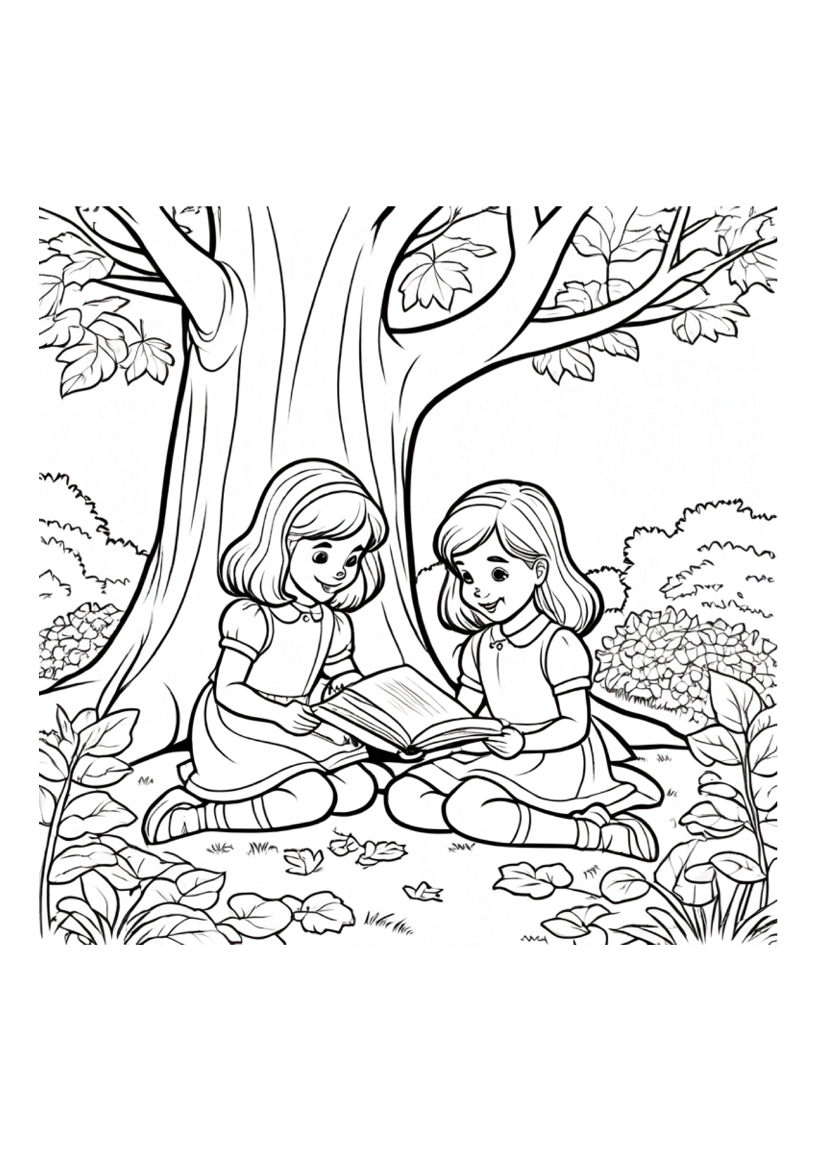 Sisters Coloring Book: A Celebration of Sisterhood and Family (40 Pages) Paperback