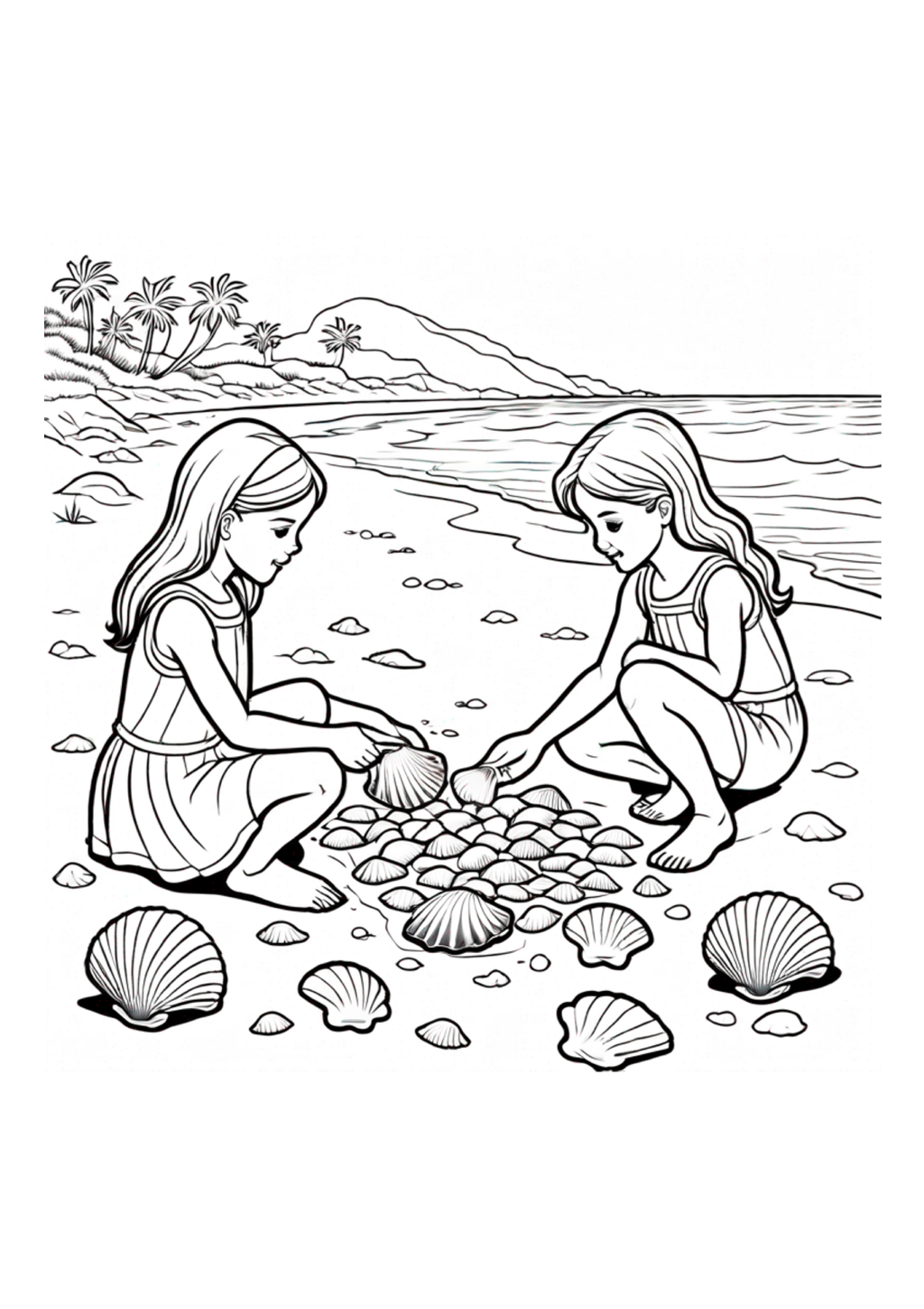 Sisters Coloring Book: A Celebration of Sisterhood and Family (40 Pages) Paperback