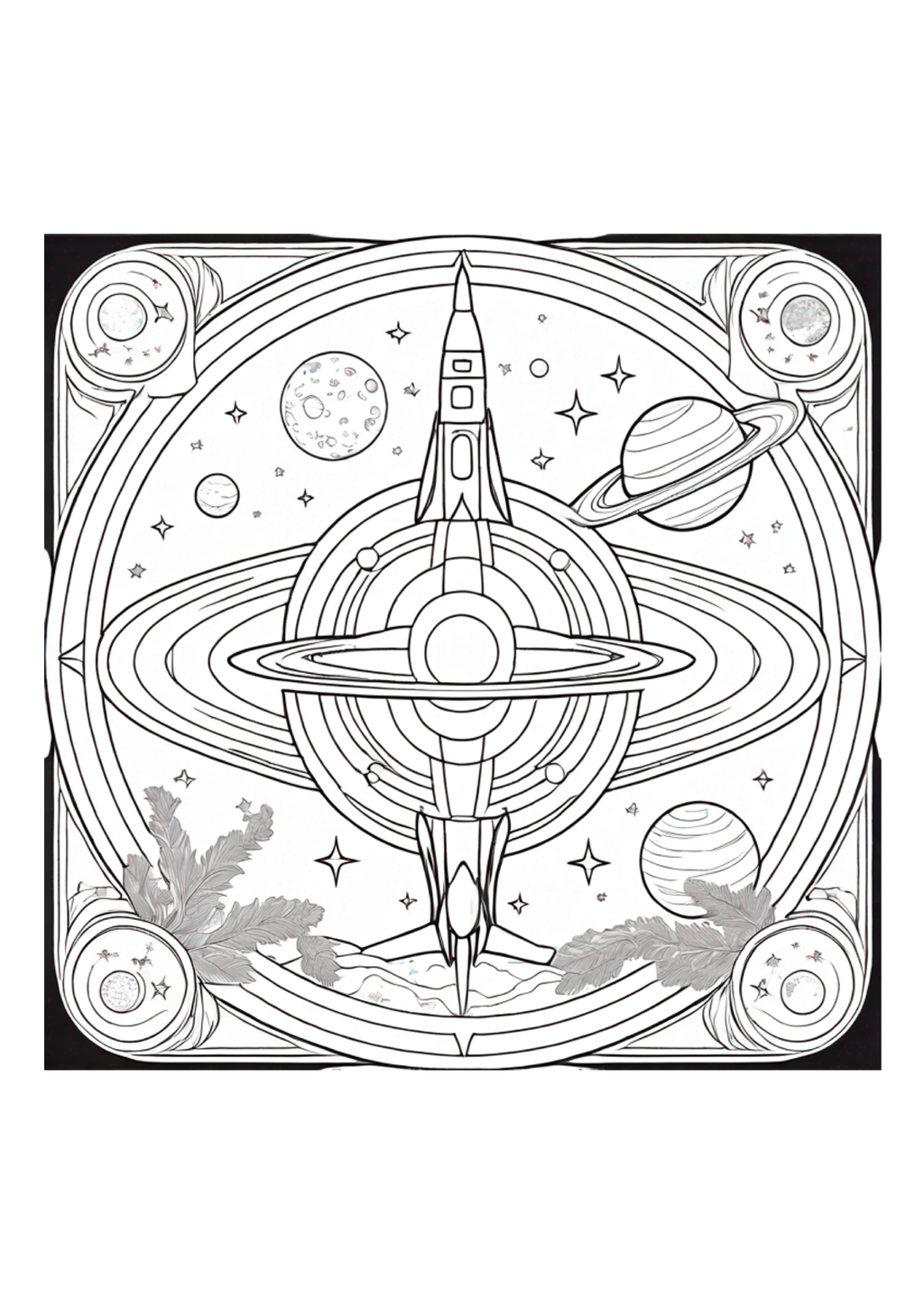 US Space Force -Colorbook - Paperback