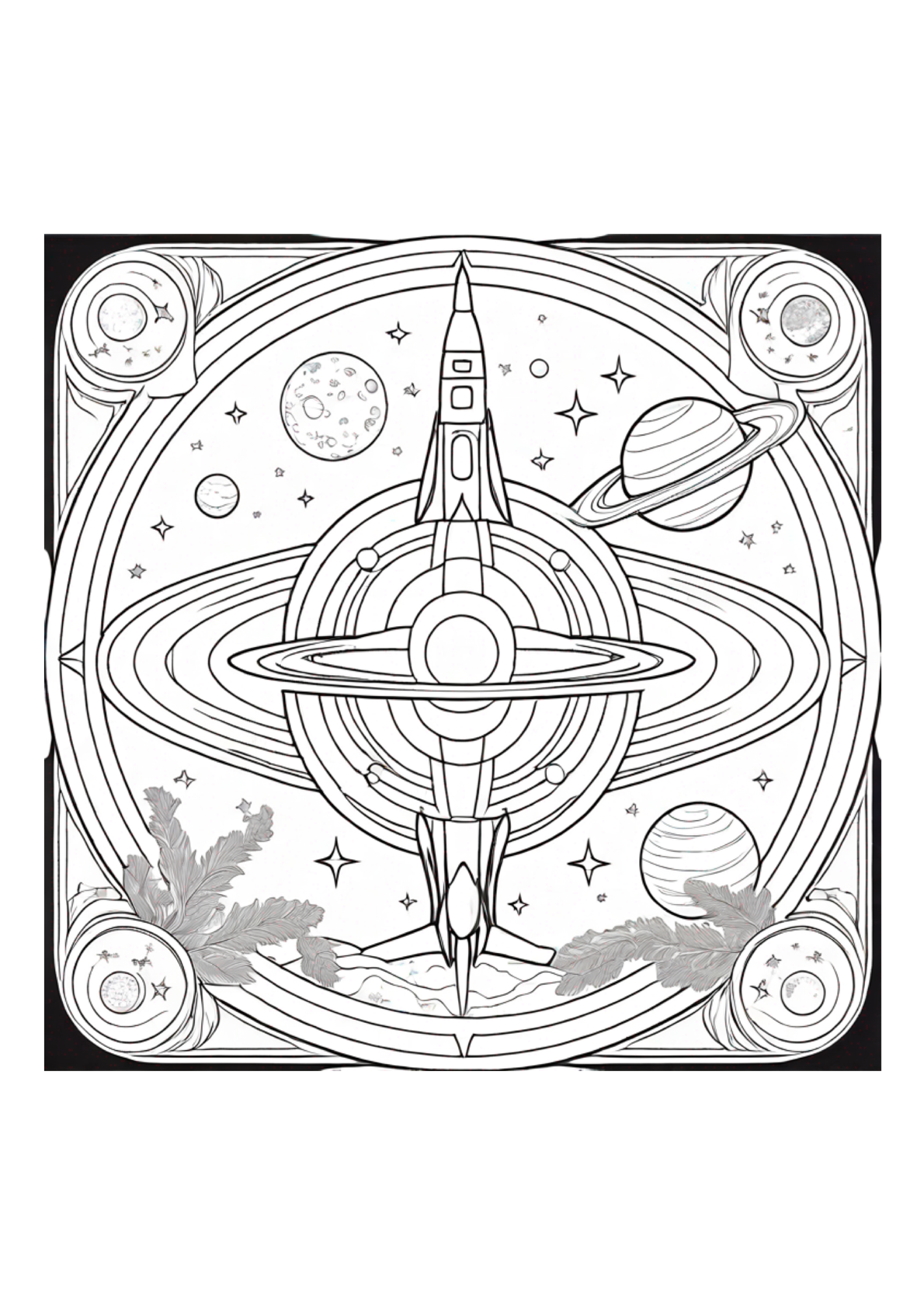 US Space Force -Colorbook - Paperback