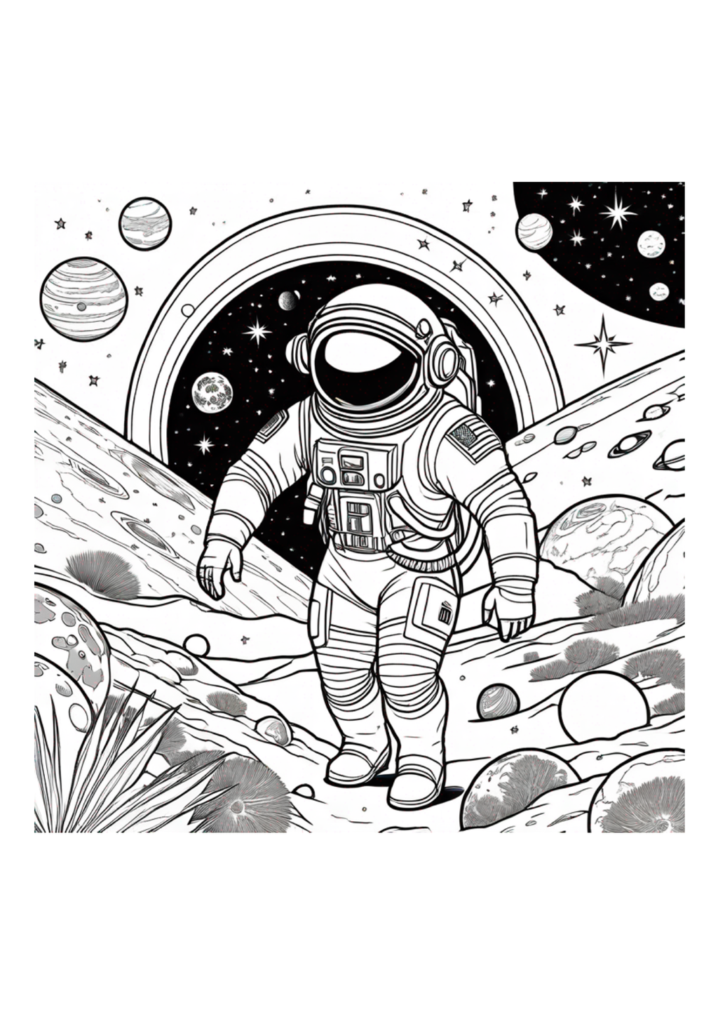 US Space Force -Colorbook - Paperback