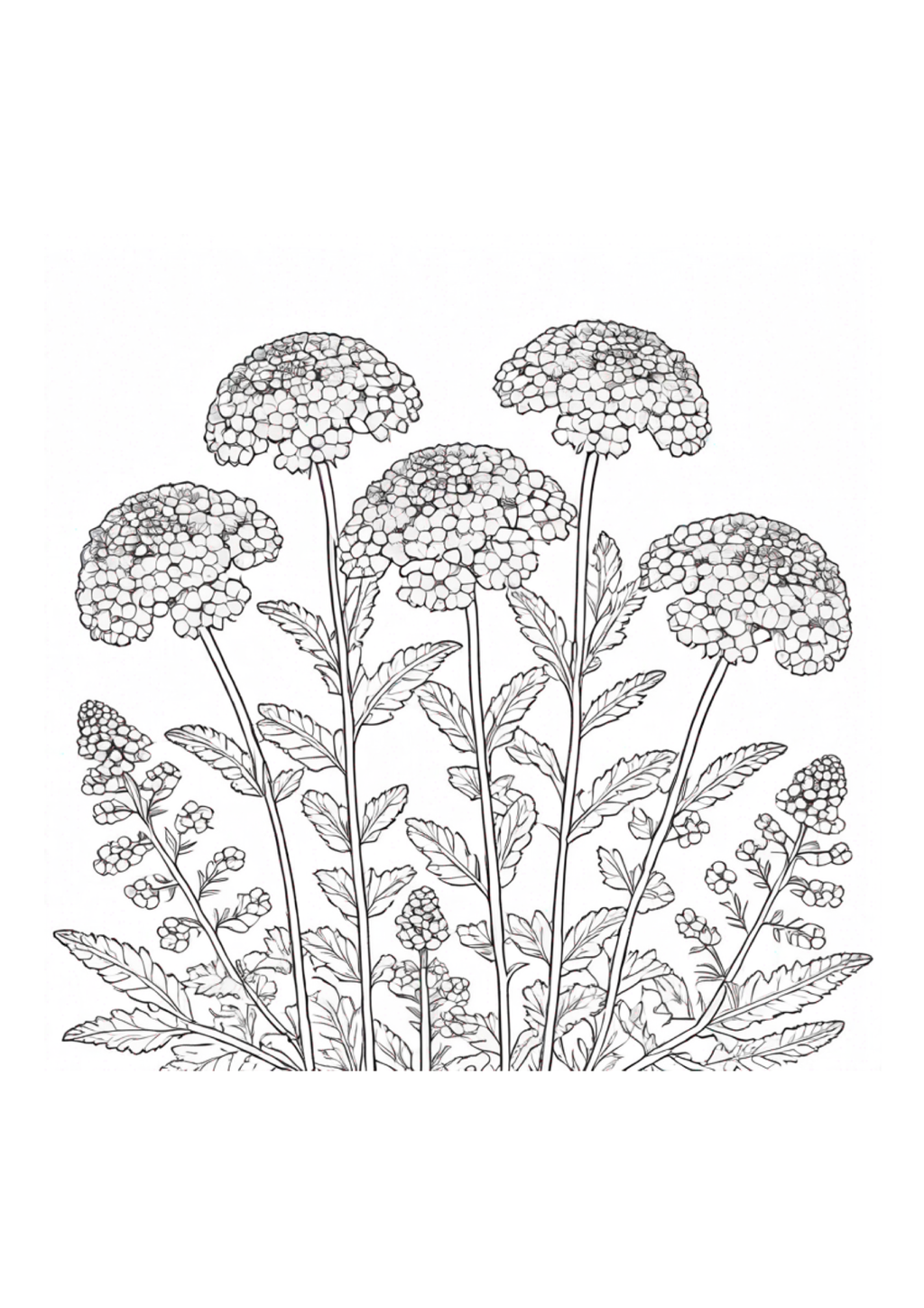 Wild Flowers - Adult Coloring - Paperback