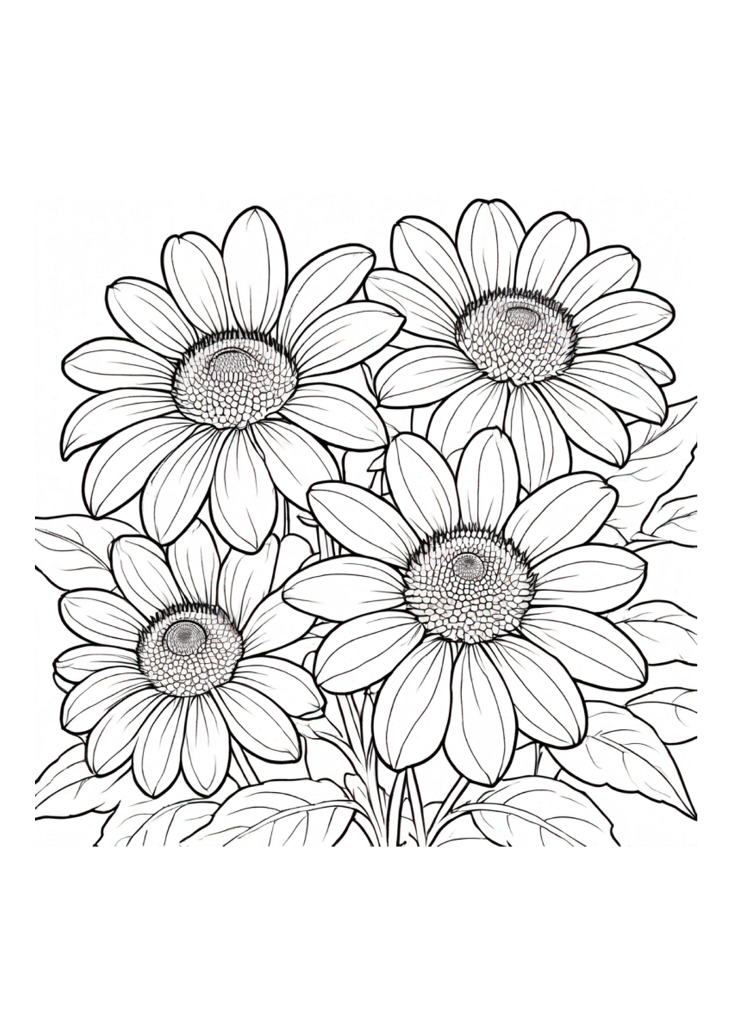 Wild Flowers - Adult Coloring - Paperback